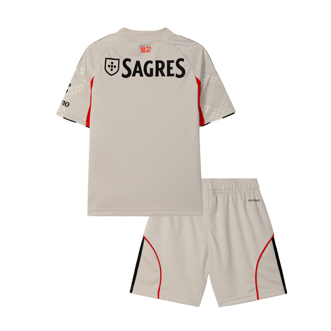 Benfica Bortedraktsett Barn 2025/26