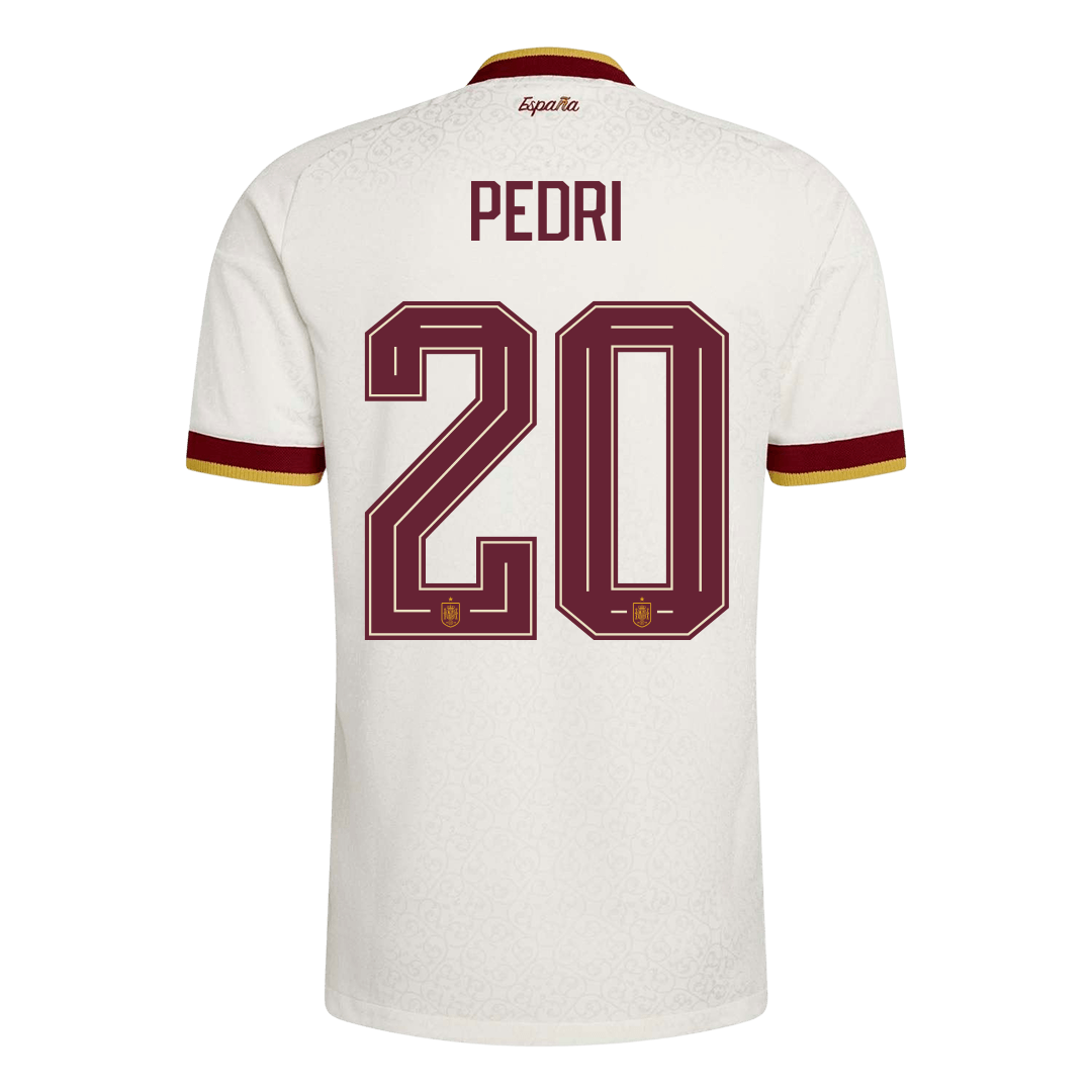 Spania Bortedrakt VM 2026 – PEDRI #20 (Spillerversjon)