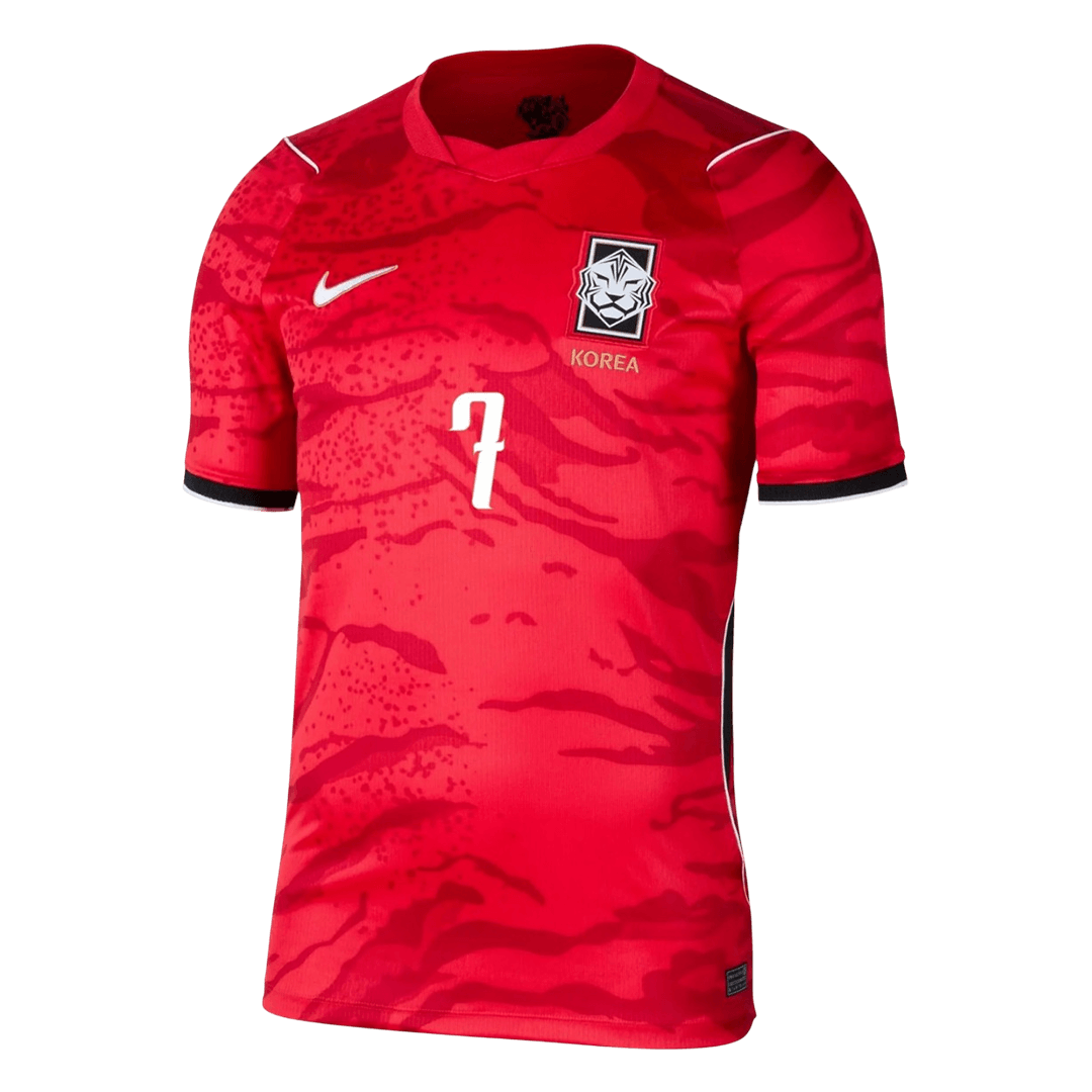 Sør-Korea VM Hjemmedrakt 2026 – HEUNGMIN #7