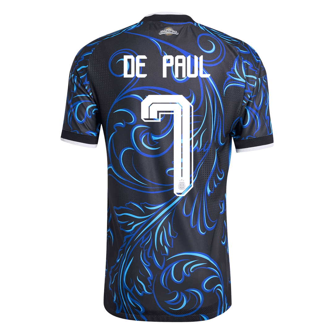 Argentina Bortedrakt VM 2026 – DE PAUL #7 (Spillerversjon)