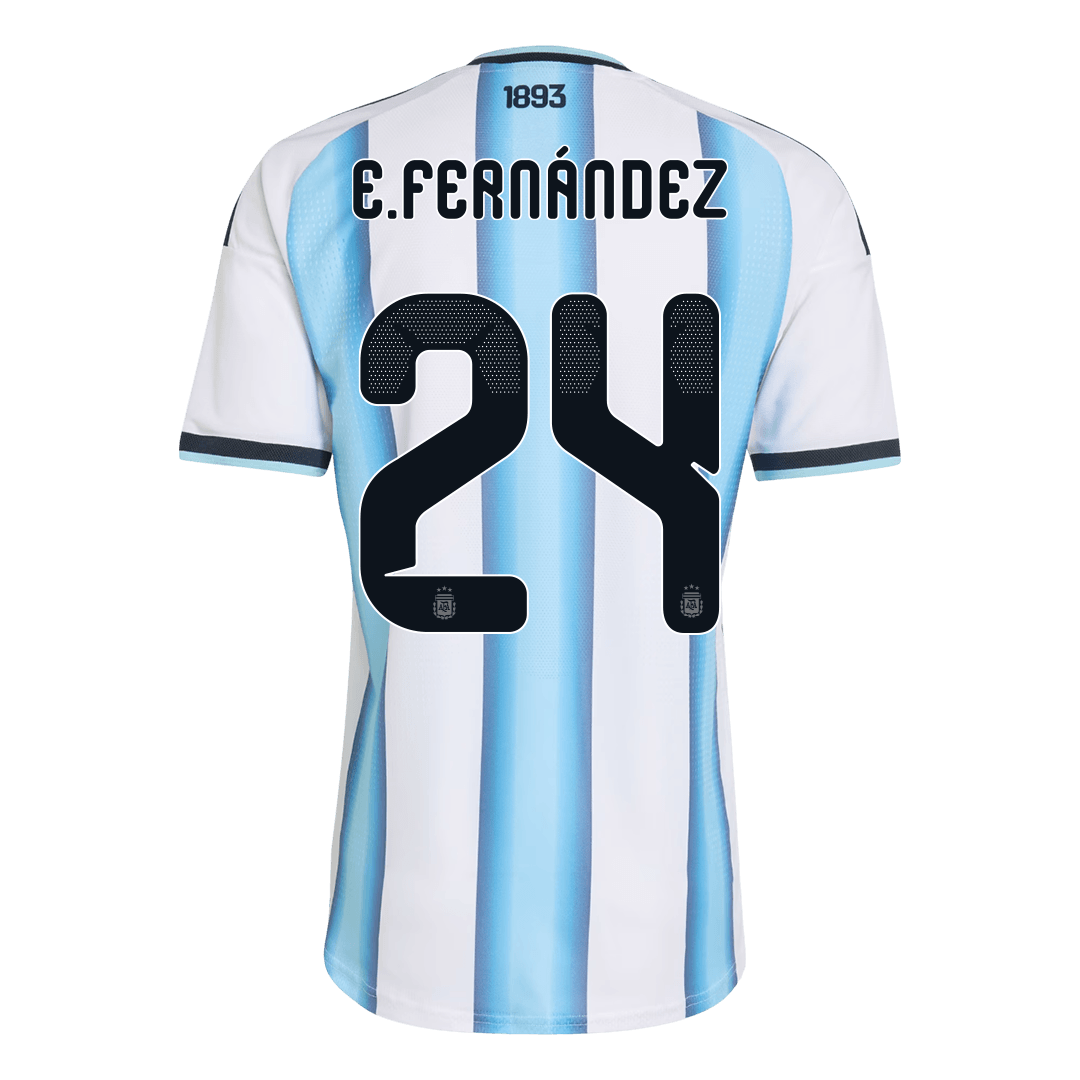 Argentina Hjemmedrakt VM 2026 – E. FERNÁNDEZ #24 (Spillerversjon)