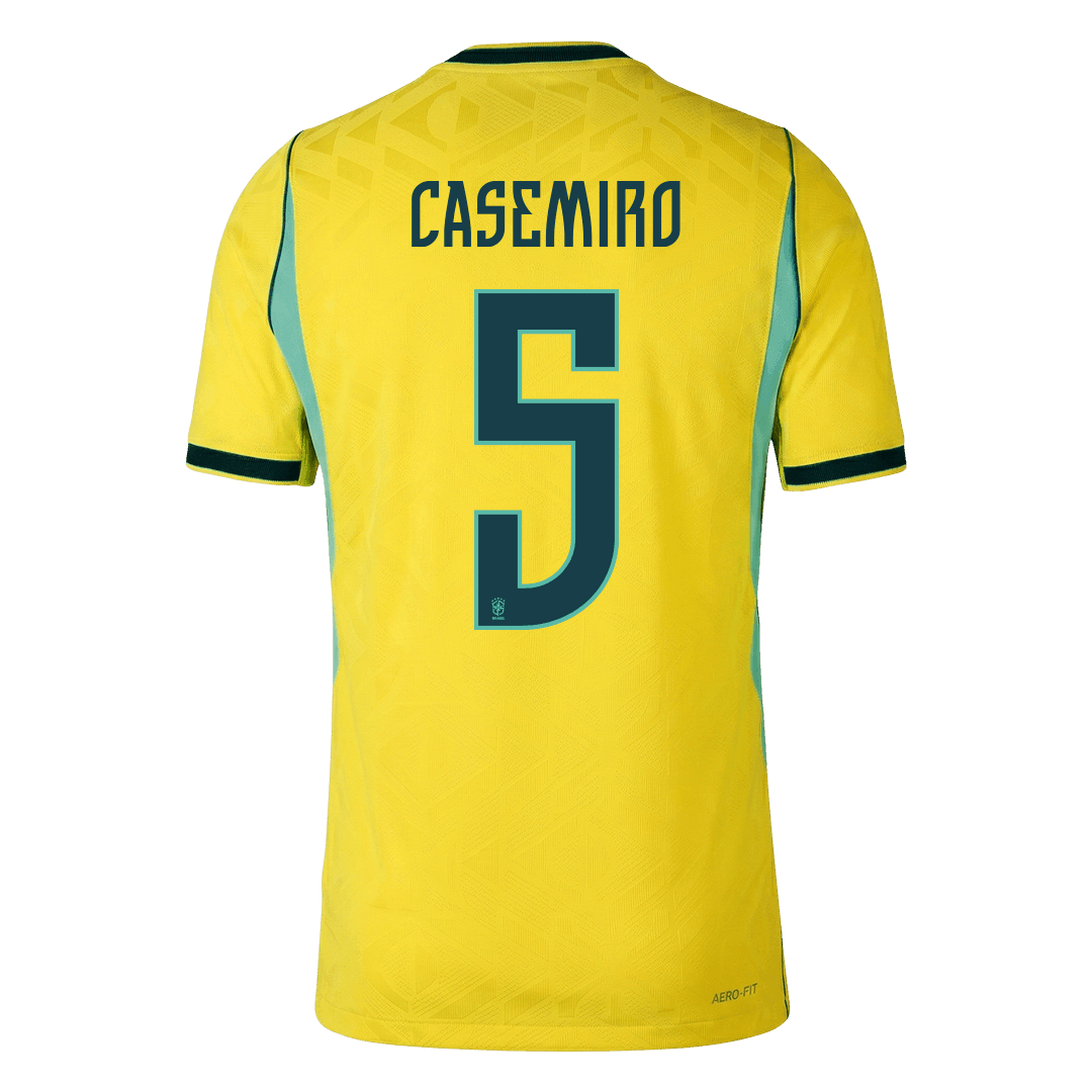 Brasil Hjemmedrakt VM 2026 – CASEMIRO #5 (Spillerversjon)