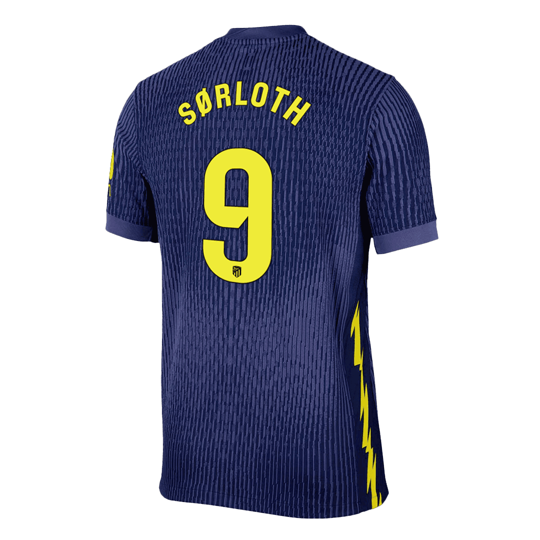 Atletico Madrid Bortedrakt 2025/26 – SØRLOTH #9 (Spillerversjon)