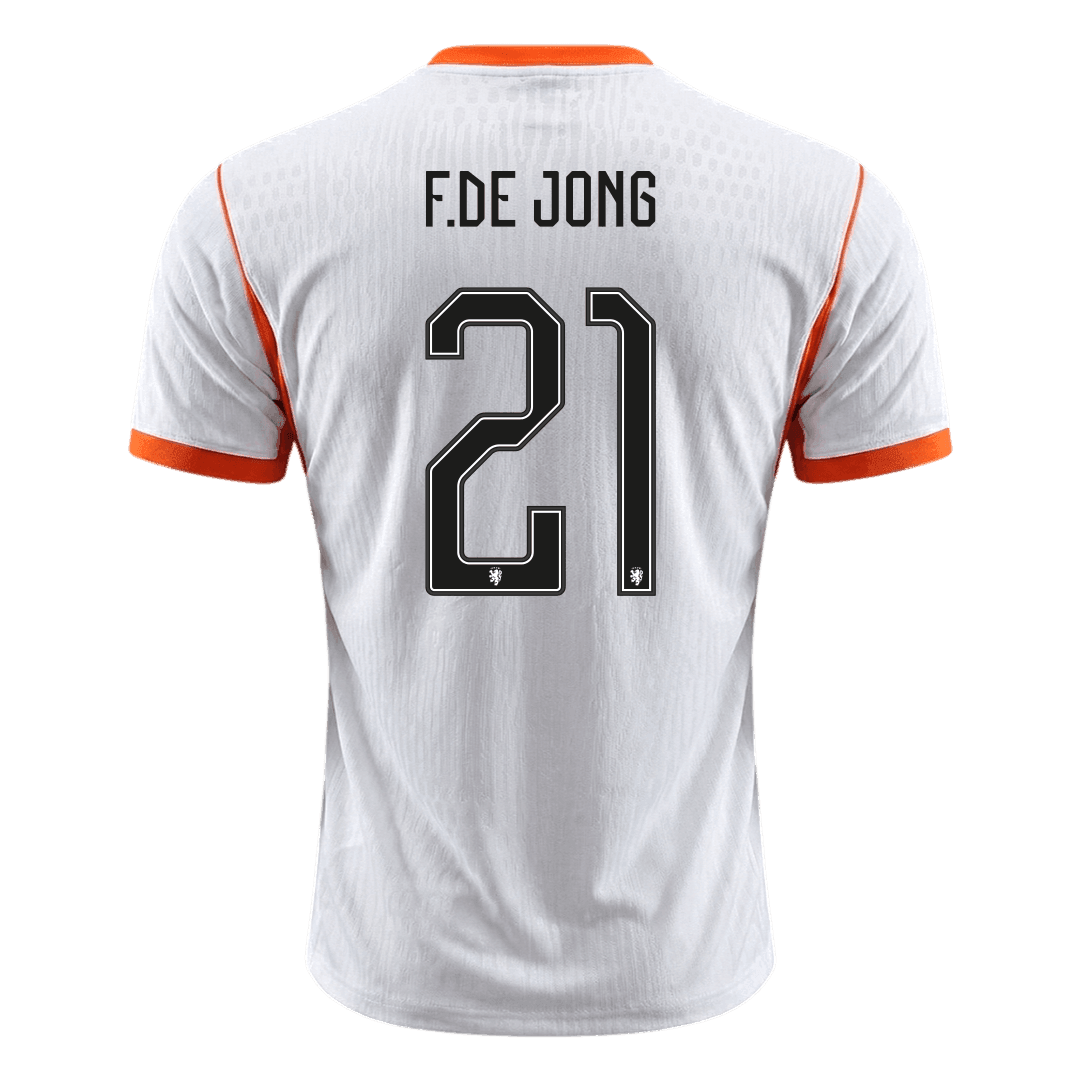 Nederland Bortedrakt VM 2026 – F.DE JONG #21 (Spillerversjon)