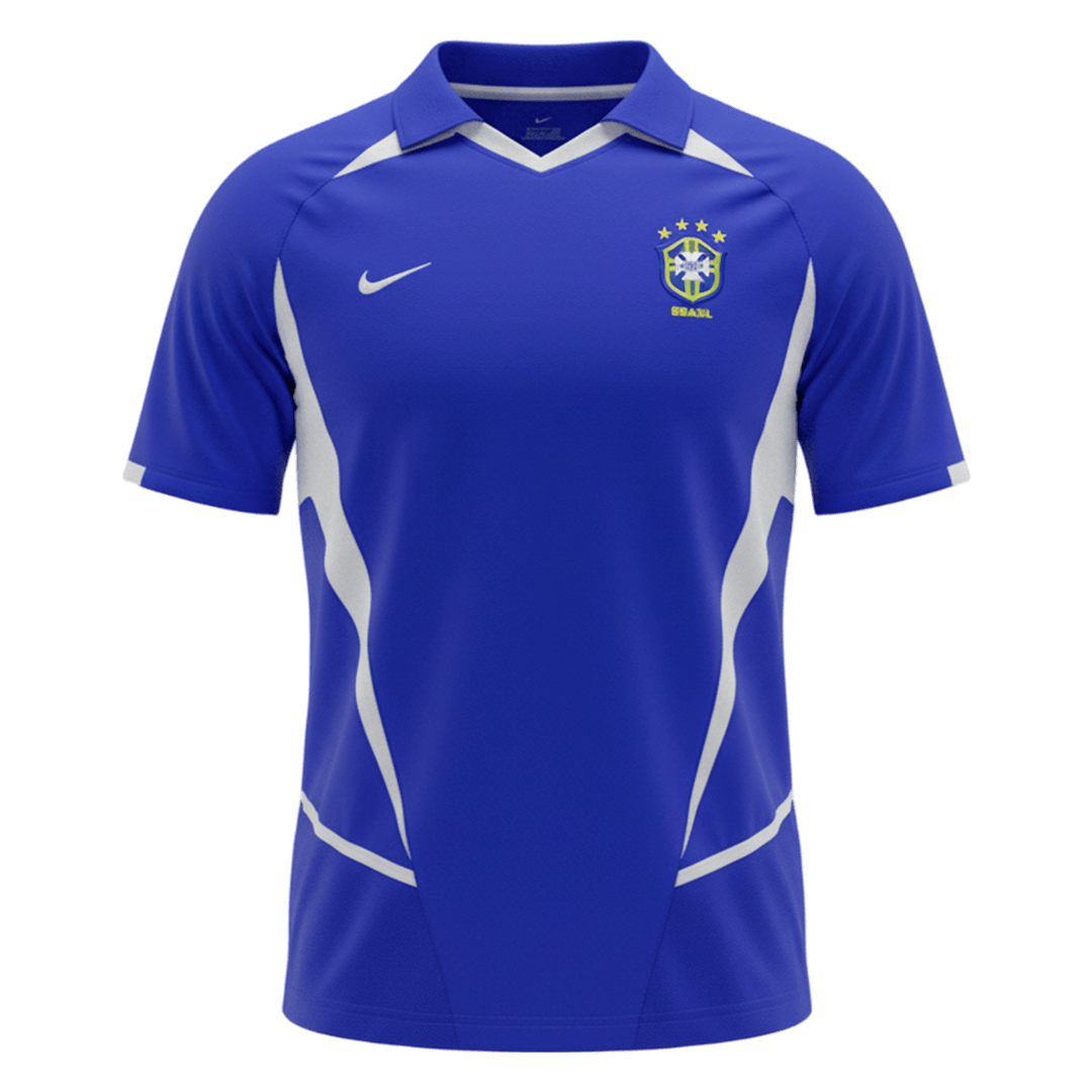 Brasil Retro Bortedrakt 2002