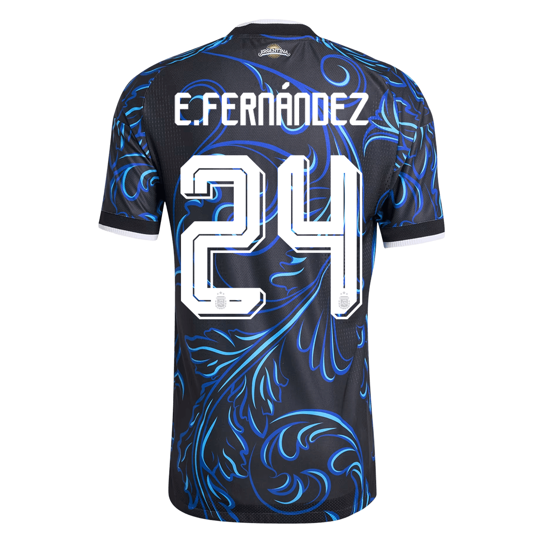 Argentina Bortedrakt VM 2026 – E. FERNÁNDEZ #24 (Spillerversjon)