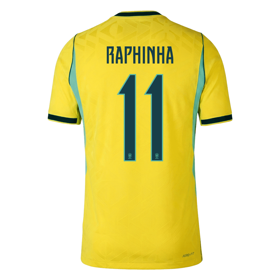 Brasil Hjemmedrakt VM 2026 – RAPHINHA #11 (Spillerversjon)