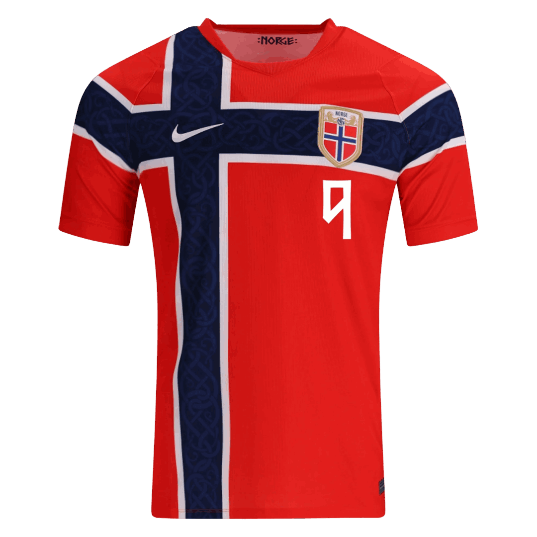 Norge Hjemmedrakt VM 2026 – BRAUT HAALAND #9