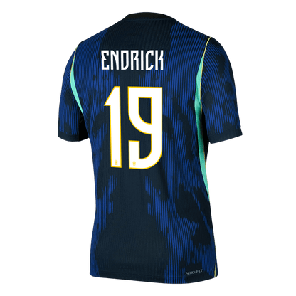 Brasil Bortedrakt VM 2026 – ENDRICK #19 (Spillerversjon)