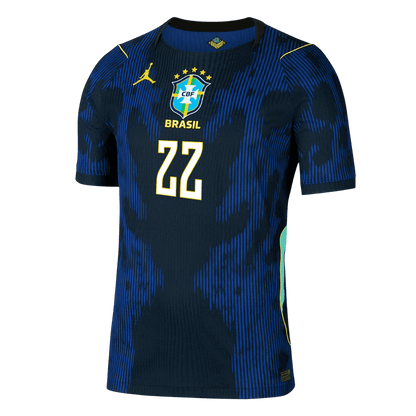 Brasil Bortedrakt VM 2026 – JOÃO PEDRO #22 (Spillerversjon)