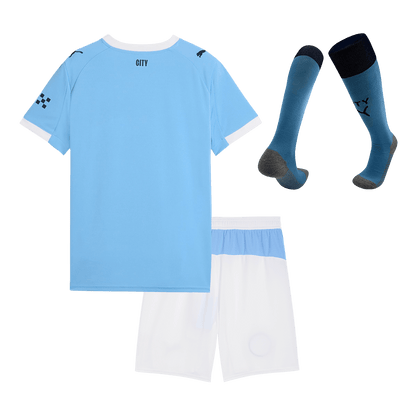 Manchester City Hjemmedraktsett Barn 3-deler 2025/26