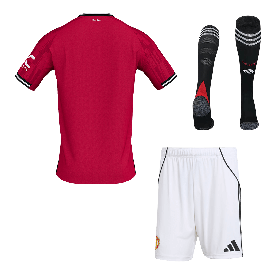 Manchester United Hjemmedraktsett 3-deler 2025/26 [PREMIUM]