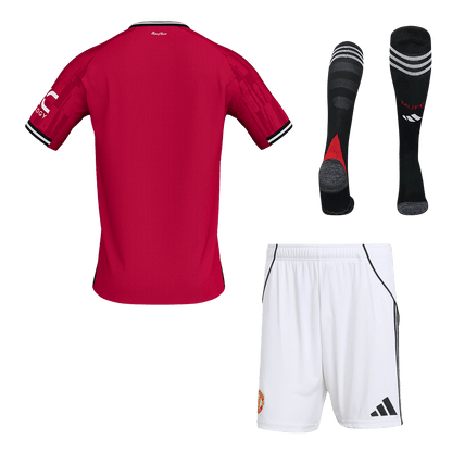 Manchester United Hjemmedraktsett 3-deler 2025/26 [PREMIUM]