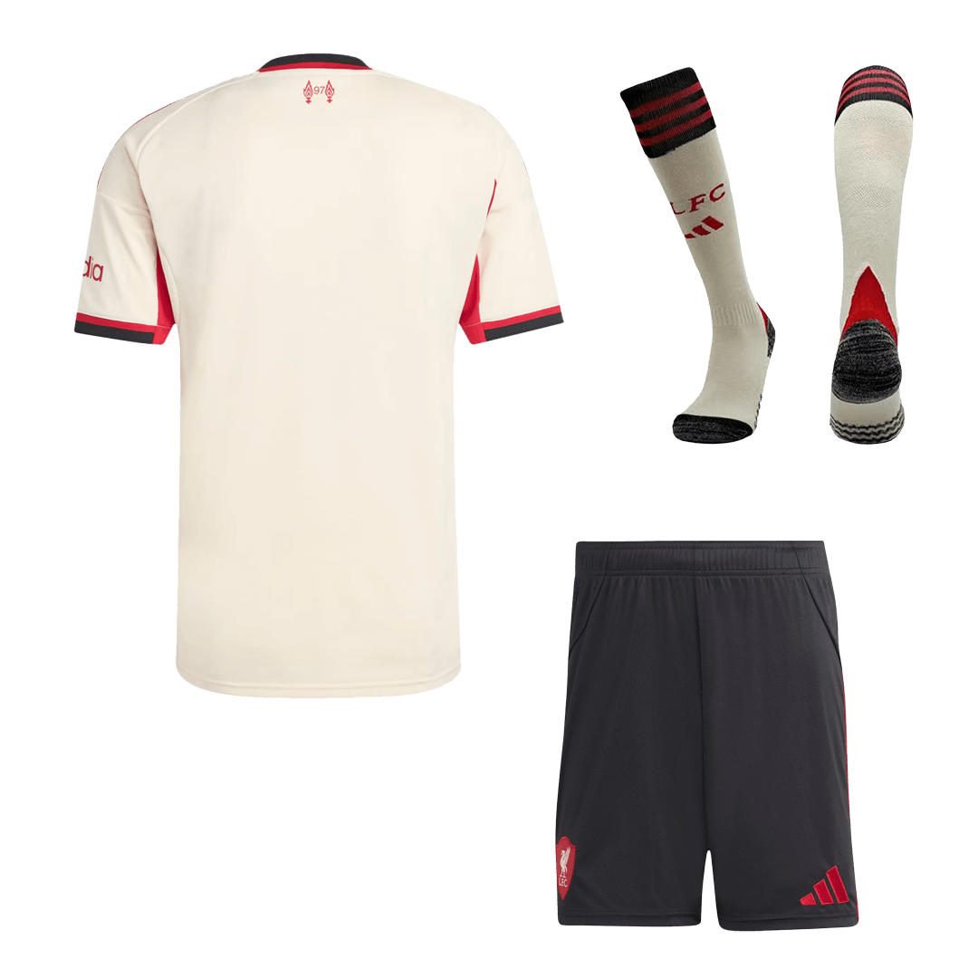 Liverpool Bortedraktsett 3-deler 2025/26