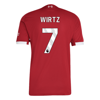 Liverpool Hjemmedrakt 2025/26 – WIRTZ #7 (Spillerversjon)