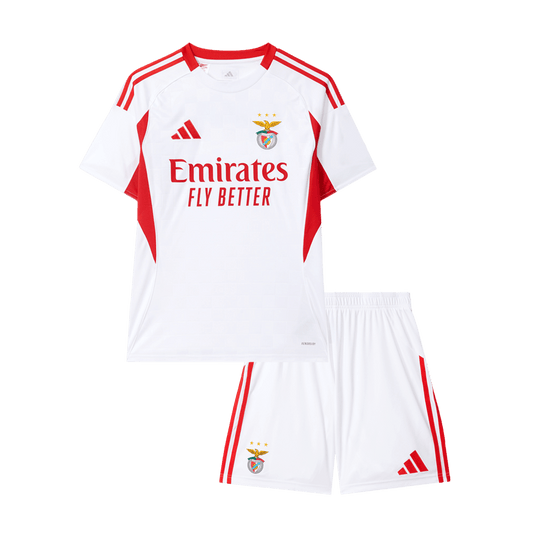 Benfica Tredjedraktsett Barn 2025/26