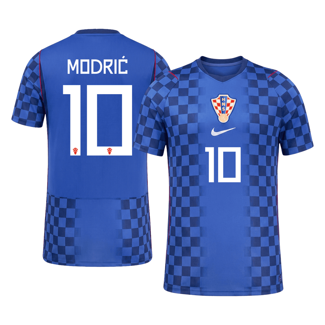 Kroatia Bortedrakt VM 2026 – MODRIĆ #10 (Spillerversjon)