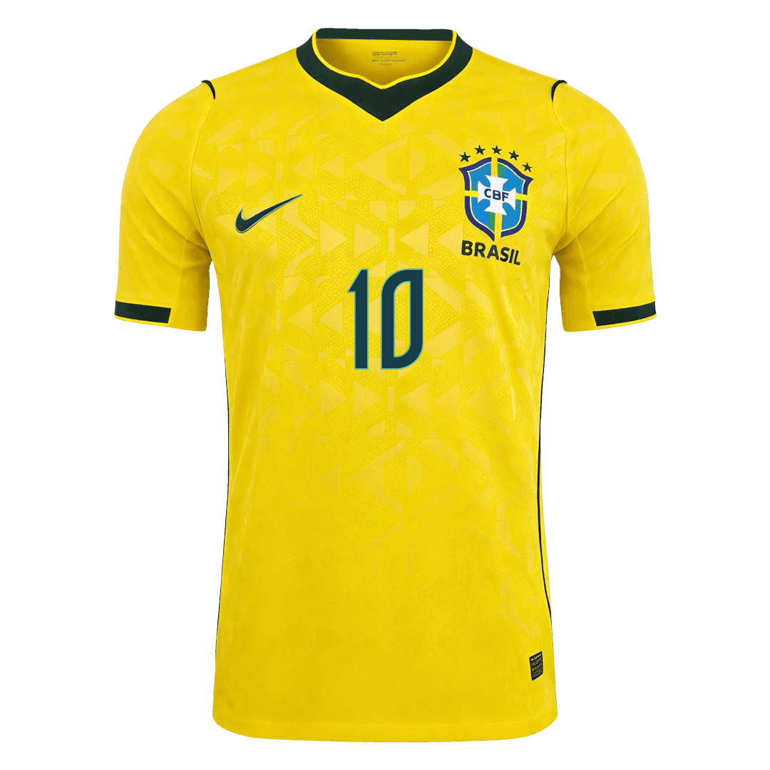 Brasil Hjemmedrakt VM 2026 – NEYMAR JR #10 (Spillerversjon)