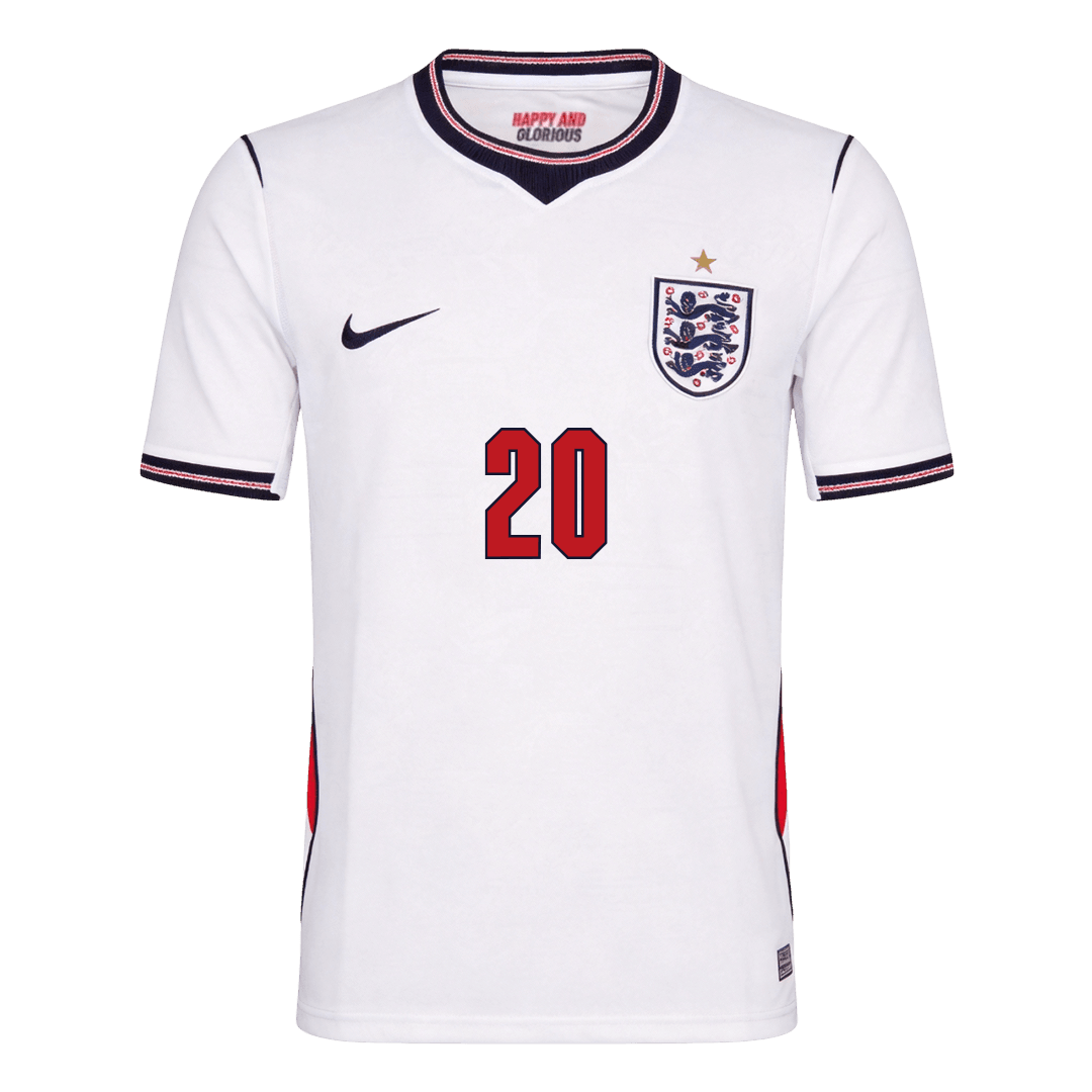 England Hjemmedrakt VM 2026 – PALMER #20