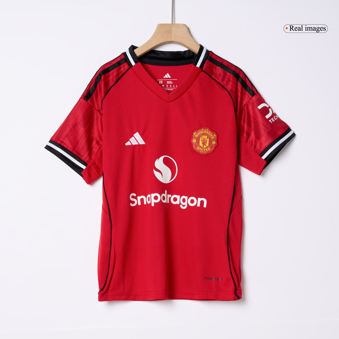 Manchester United Hjemmedraktsett Barn 3-deler 2025/26