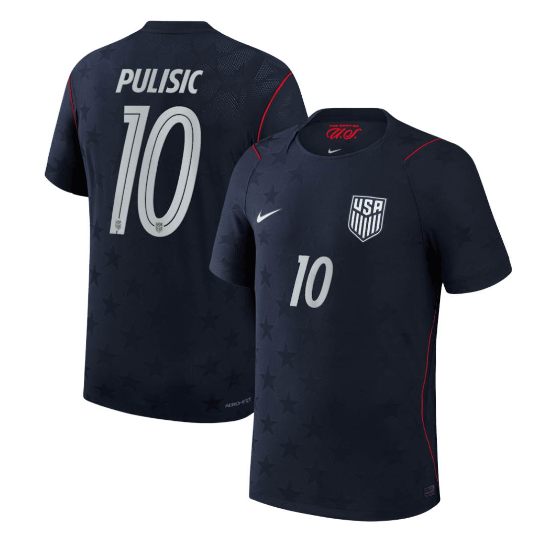 USA Bortedrakt VM 2026 – PULISIC #10 (Spillerversjon)