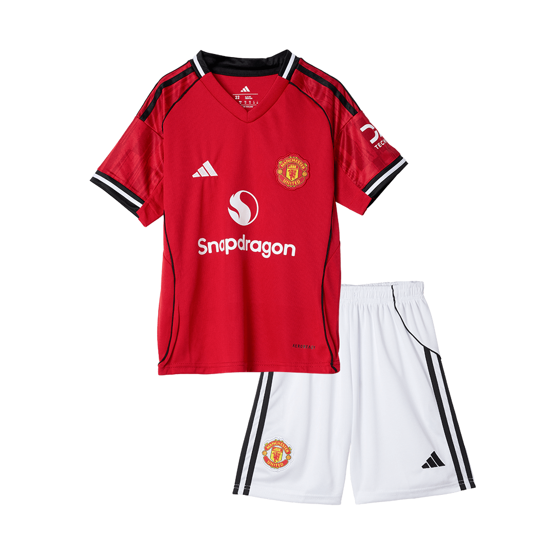 Manchester United Hjemmedraktsett Barn 2025/26