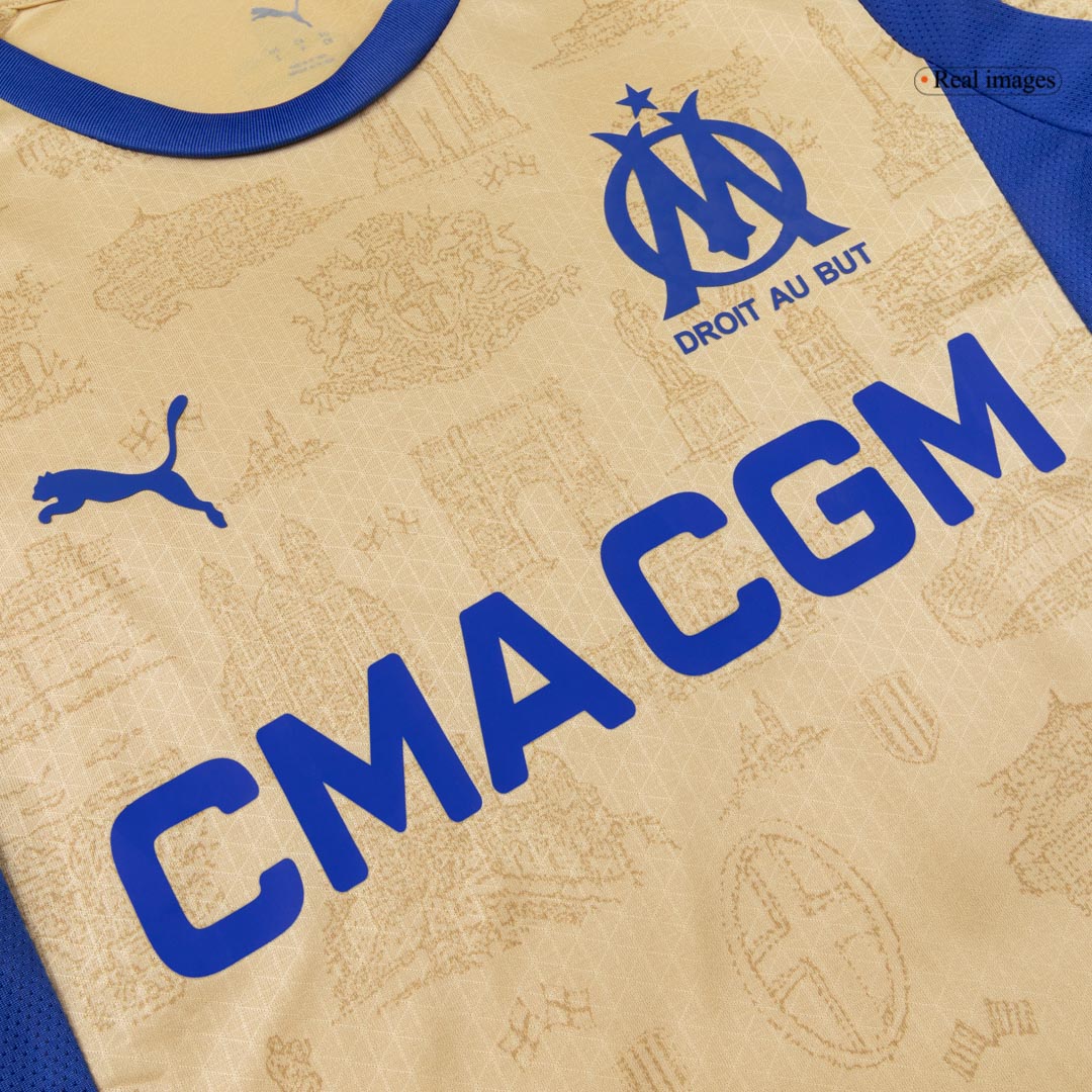 Marseille Fjerdedrakt 2025/26 (Spillerversjon)