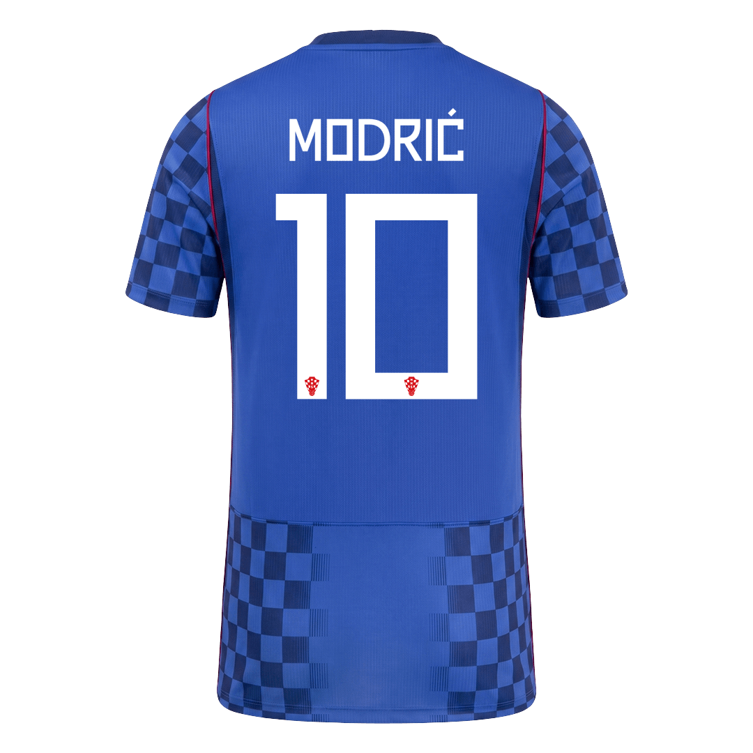 Kroatia Bortedrakt VM 2026 – MODRIĆ #10 (Spillerversjon)