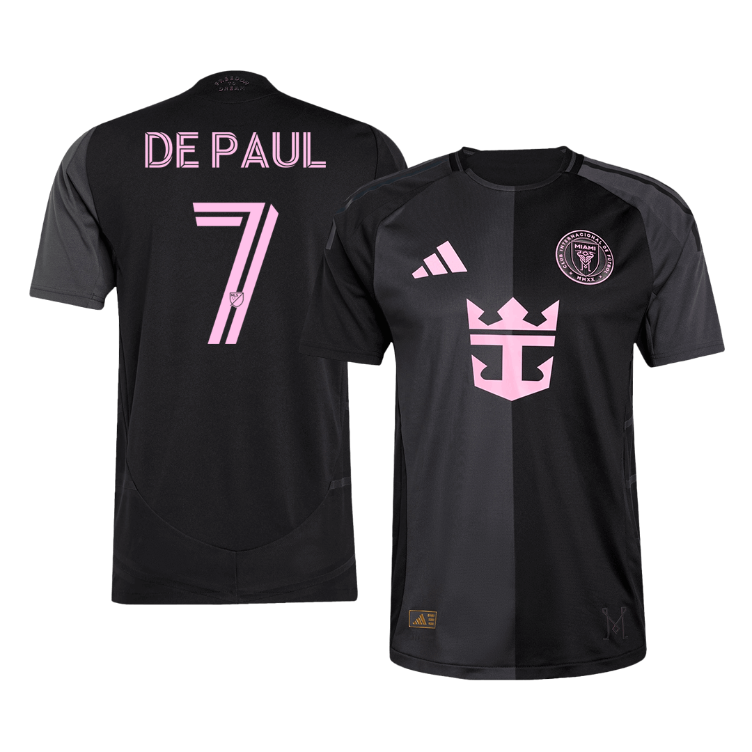 Inter Miami CF Bortedrakt 2025 – DE PAUL #7 (Spillerversjon)