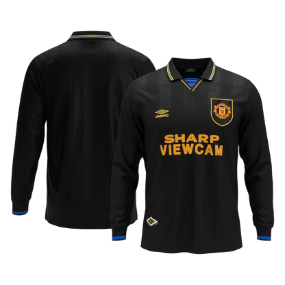 Manchester United Retro Langermet Bortedrakt 1993/94