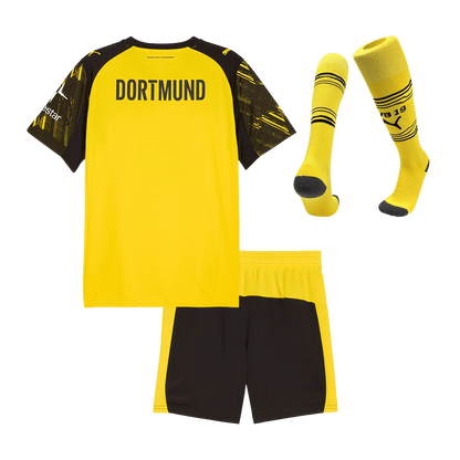 Borussia Dortmund Hjemmedraktsett Barn 3-deler 2025/26