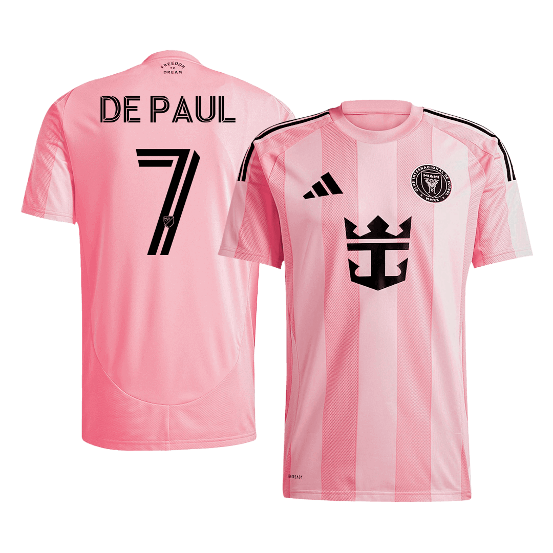 Inter Miami CF Hjemmedrakt 2025 – DE PAUL #7