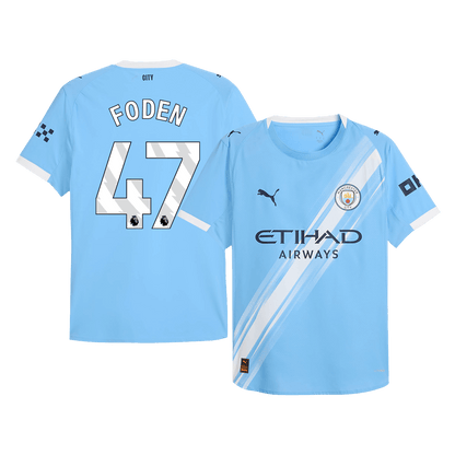 Manchester City Hjemmedrakt 2025/26 – FODEN #47 (Spillerversjon)