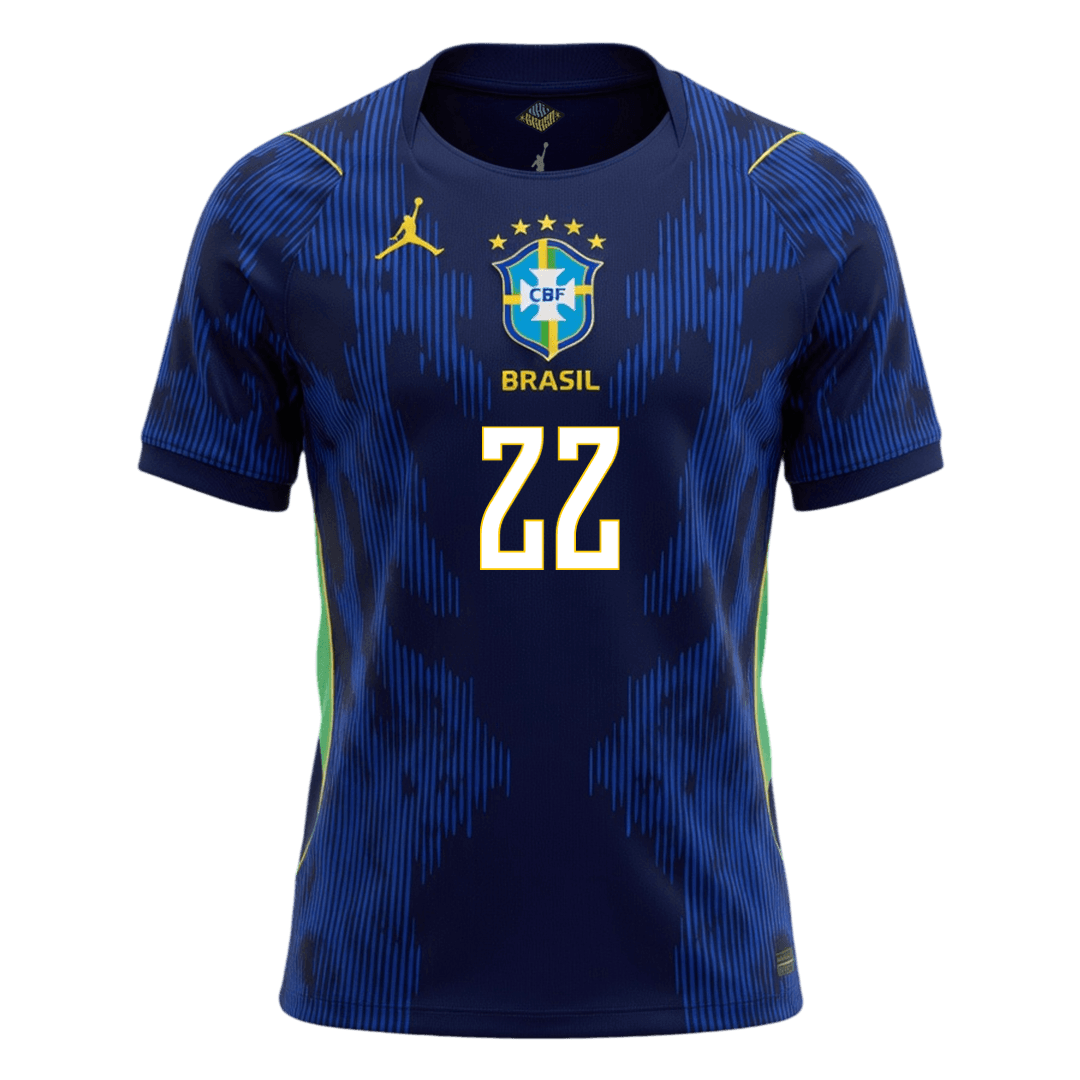 Brasil Bortedrakt VM 2026 – JOÃO PEDRO #22