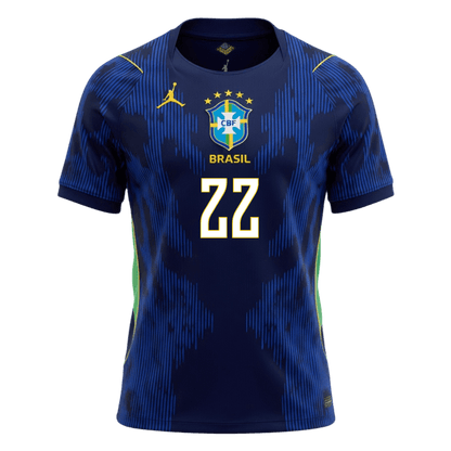 Brasil Bortedrakt VM 2026 – JOÃO PEDRO #22