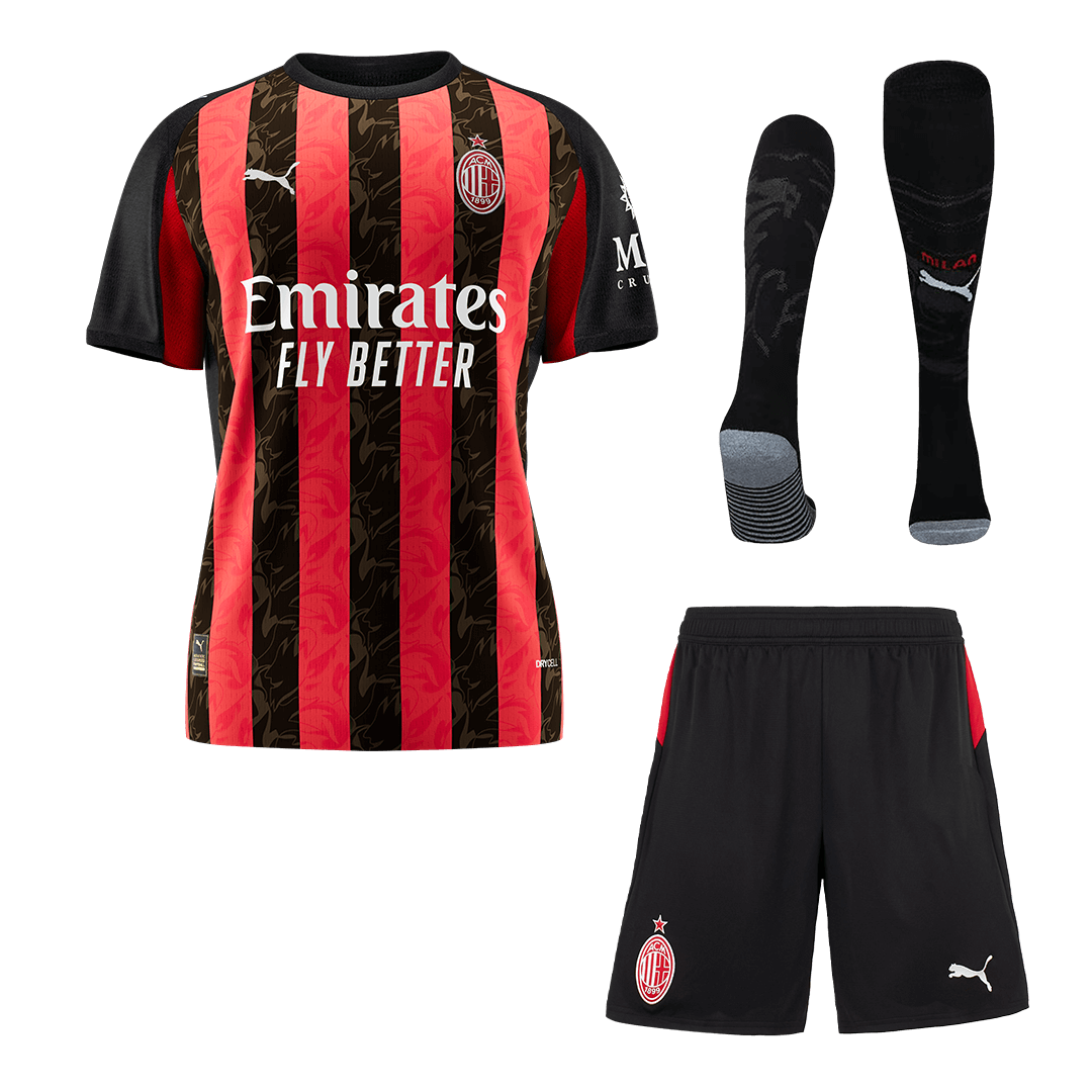 AC Milan Hjemmedraktsett 3-deler 2025/26 [PREMIUM]