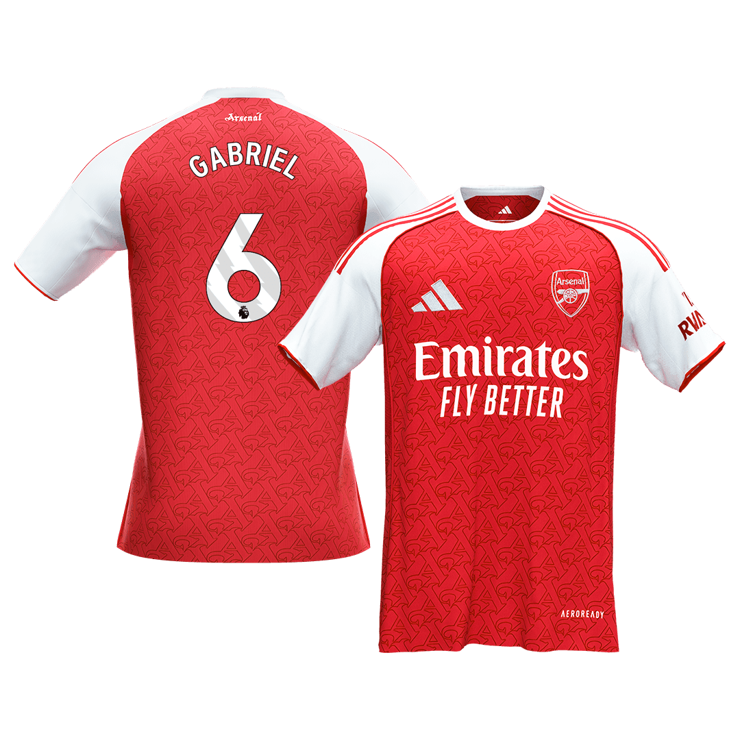 Arsenal Hjemmedrakt 2025/26 – GABRIEL #6 [PREMIUM]