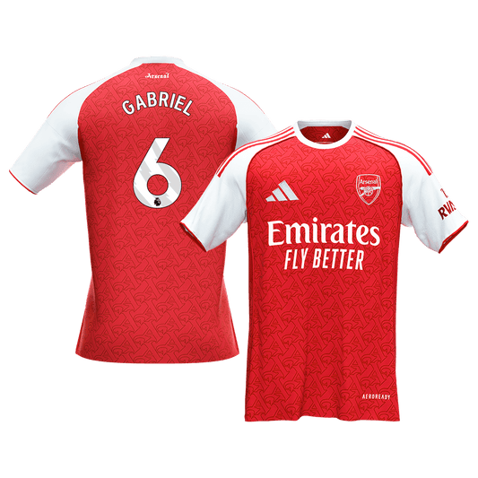 Arsenal Hjemmedrakt 2025/26 – GABRIEL #6 [PREMIUM]