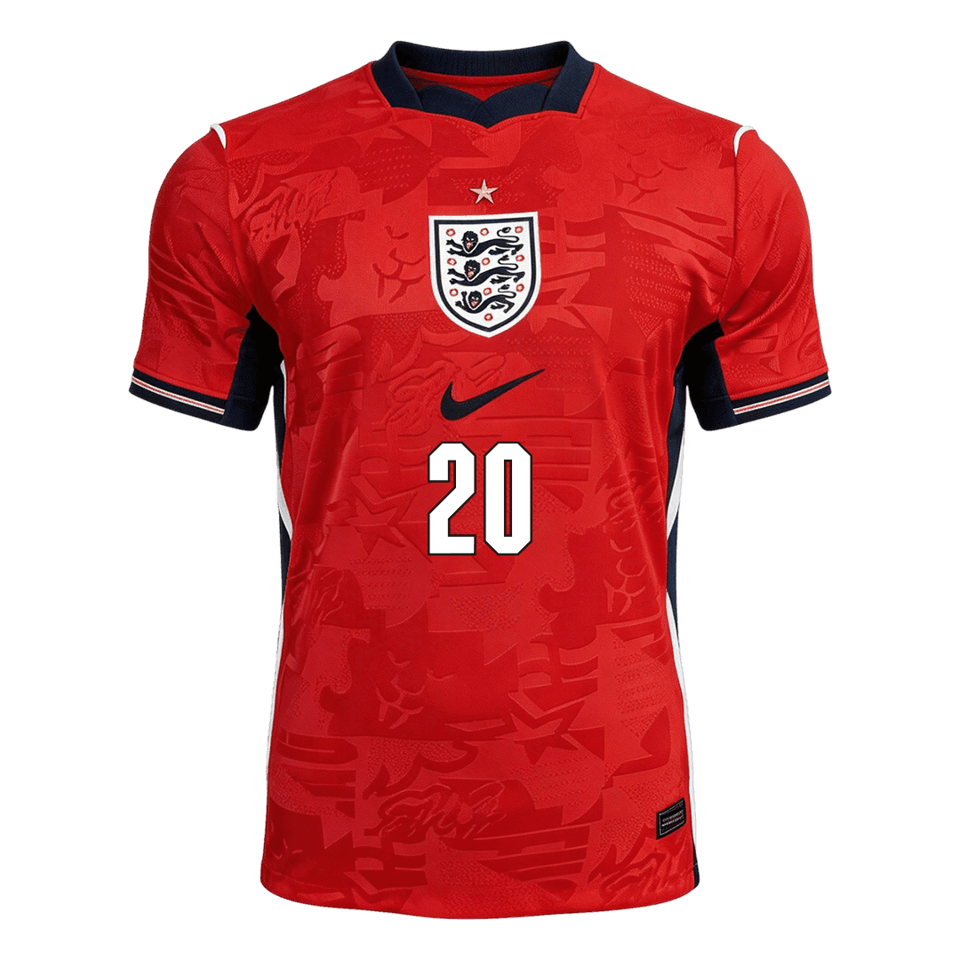 England Bortedrakt VM 2026 – PALMER #20 (Spillerversjon)