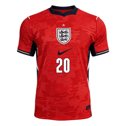 England Bortedrakt VM 2026 – PALMER #20 (Spillerversjon)