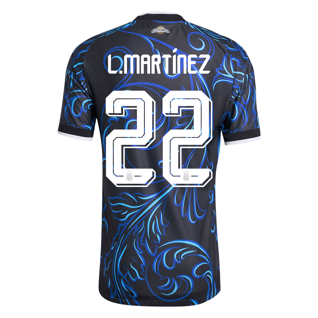 Argentina Bortedrakt VM 2026 – L. MARTÍNEZ #22 (Spillerversjon)