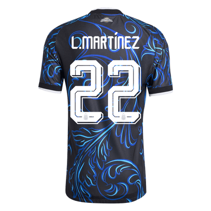 Argentina Bortedrakt VM 2026 – L. MARTÍNEZ #22 (Spillerversjon)