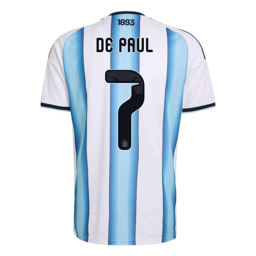 Argentina Hjemmedrakt VM 2026 – DE PAUL #7 [PREMIUM]