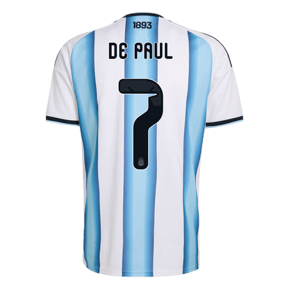 Argentina Hjemmedrakt VM 2026 – DE PAUL #7 [PREMIUM]