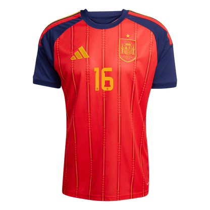 Spania Hjemmedrakt VM 2026 – RODRIGO #16 [PREMIUM]