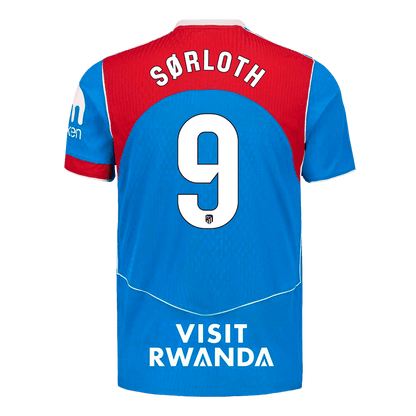 Atletico Madrid Tredjedrakt 2025/26 – SØRLOTH #9 (Spillerversjon)