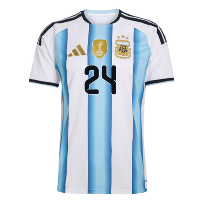 Argentina Hjemmedrakt VM 2026 – E. FERNÁNDEZ #24 [PREMIUM]