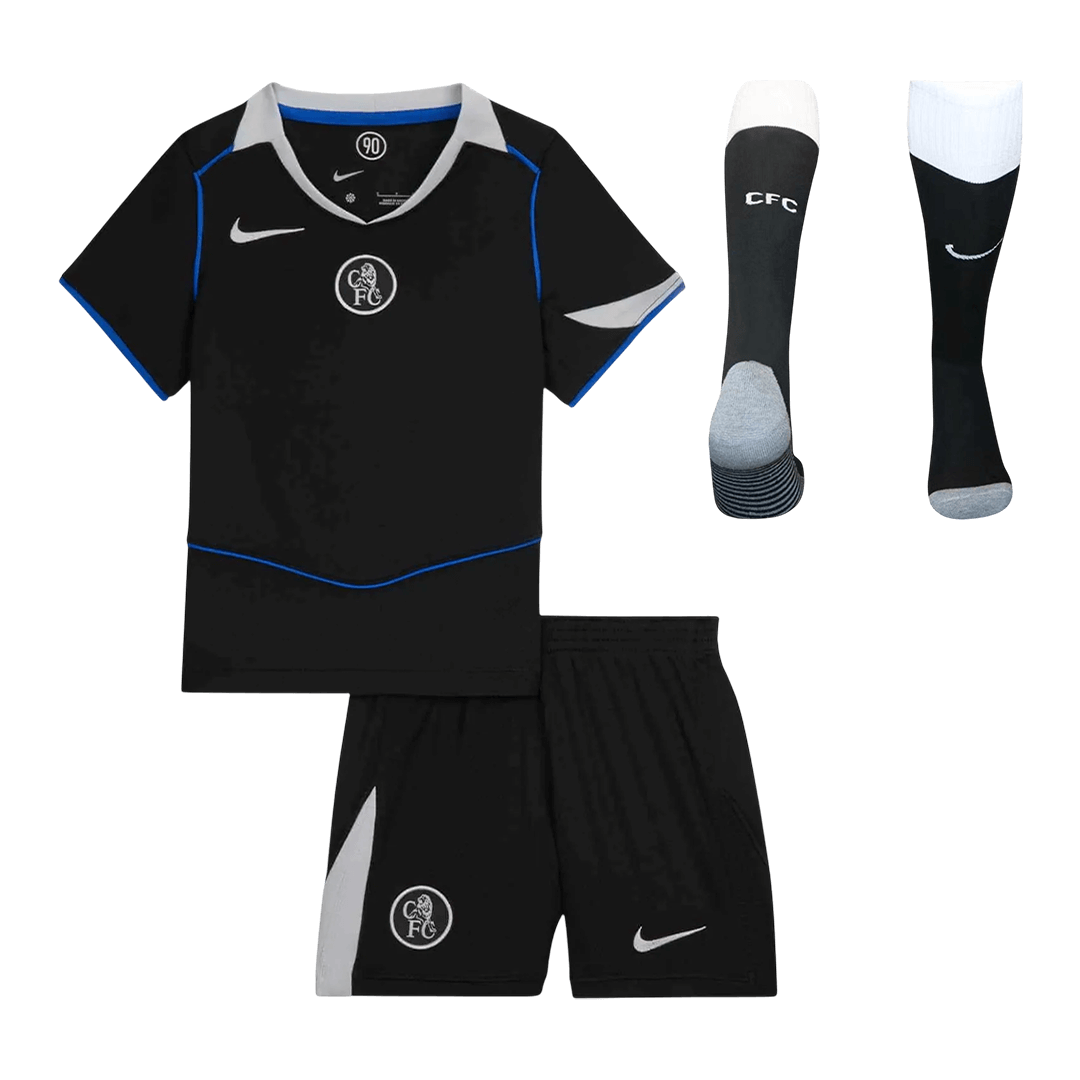 Chelsea Tredjedraktsett Barn 3-deler 2025/26