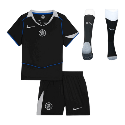 Chelsea Tredjedraktsett Barn 3-deler 2025/26