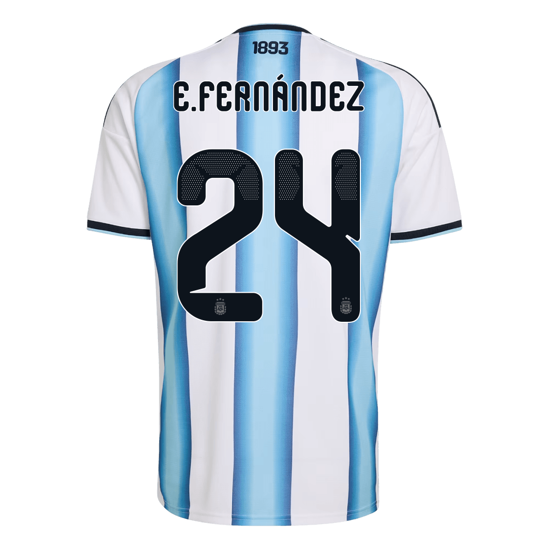 Argentina Hjemmedrakt VM 2026 – E. FERNÁNDEZ #24 [PREMIUM]